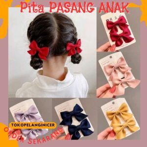 Jepit Kep Pasang anak/Hairclip Pita korea/jepitan rambut anak/ accesories jepit rambut anak