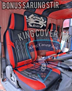Sarung jok truk Hino Dutro - Cover sarung jok mobil truk Hino 300 - Sarung jok mobil truk Hino Dutro - Variasi lapis jok