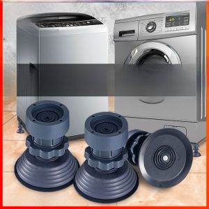 Đế Máy Giặt Có Thể Điều Chỉnh Universal Tự Động Chống Trượt Giảm Xóc Nâng Cao Đế Máy Lạnh Đồ Điện Gia Dụng Nhỏ Tấm Lót Chân Máy Giặt
