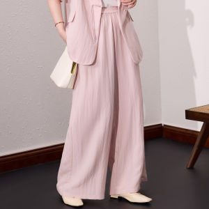 Slim Fit Traditional Chinese Style Suit Two-piece Set