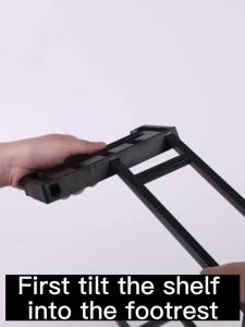 1pc Stainless Steel Knife Holder Kitchen Rack Home Countertop Cutting Board Rack Cutting Board Knife Integrated Storage Rack