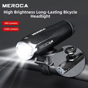 MEROCA | Bộ Đèn Trước Chống Nước Cường Độ Cao cho Đua Đêm với Đèn Brake
