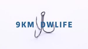 15-50Pcs High Carbon Steel Fishing Treble Hooks Replacement Triple Hooks for Hard Lures Crankbait Spinner Saltwater Freshwater