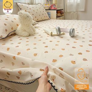 KAMONI | Winter Non-Pure Cotton Coarse Fabric Single Bed Sheet