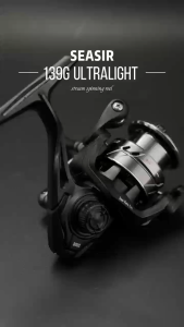 RYOBISEASIR STREAM Power Handle Spinning Reel 139g Reel Pancing 800s 1000 Ultralight Carbon Washers 6KGMax Drag Metal Grip 5+1BB Ball Bearings Gear Ratio 5.4:1 Freshwater Saltwater Air Laut Fishing Reel