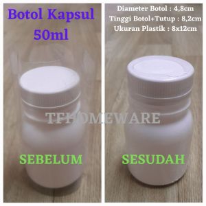 Plastik Segel Botol Kapsul 30ml 50ml isi 100pcs shrink wrap