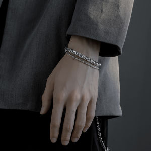 KELANXI | Minimalist Stylish Mens Titanium Steel Bracelet