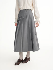 DUSHU | High Waist Slimming Versatile Midi Skirt
