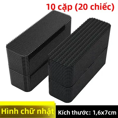 Băng Keo Tự Dính 2 Mặt Chống Trơn Trượt Velcro Thảm Cố Định Miếng Dán Cho DIY Thảm Lót Sàn Ô Tô Sofa Dây Phụ Kiện