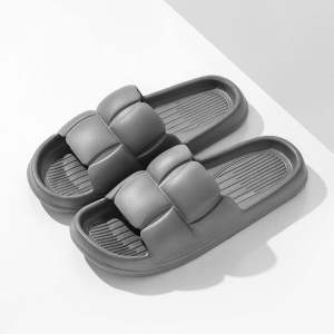 Dép quai ngang đế bánh mì êm thiết kế xinh xắn hàn quốc