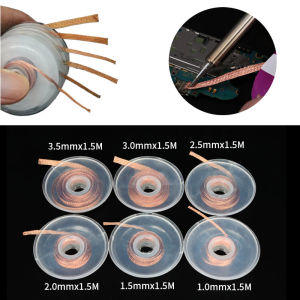 Desoldering Braid Welding Solder Remover Wick 1.5M Width 1 1.5 2 2.5 3 3.5 4 mm Wire Lead Cord Flux BGA Repair Tool