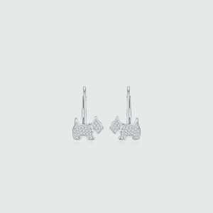AGATHA | Luxurious Sweet Romantic Design Silver Earrings
