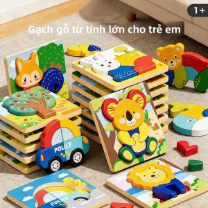 JIFANPAUL | Đồ Chơi Giáo Dục Montessori 3D Có Tính Năng Từ Tính