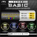 [VIPER BASIC สี🔴🟢🟡🔵100ม] สายPE VIPER ถัก8 ชนิดสีเดียว มีสีแดง-เหลือง-เขียว-ฟ้า ของแท้จาก VIPER PE Thailand. 