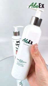 [แพ็กสุดคุ้ม] AloEx Organic Original Shampoo 2 ขวด แชมพูลดผมขาดร่วง สำหรับผมธรรมดา ผมมัน-เหงื่อออกง่าย
