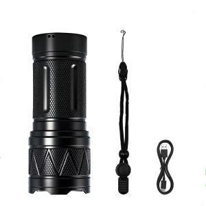 Đèn Pin LED Siêu Mạnh 49999LM Đèn Pin Cầm Tay Chống Nước Tầm Xa 800M Với Thời Gian Hoạt Động 6 Giờ Để Câu Cá Cắm Trại Ngoài Trời