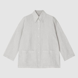 ICICLE | Linen Plain Weave Long Sleeve Womens Shirt