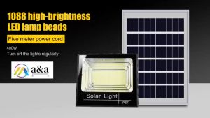 【Best Seller】3000W Solar Lights Buy 1 Take 1 - Outdoor Lighting with Solar Panel - Perfect for Gardens Patios and Streets - Energy-Saving LED Lights with Long Lifespan - Easy Installation and 5-Year Warranty Christmas decorative lights
