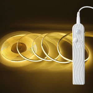 Dual Mode Adjustable 5V COB LED Strip Motion Sensor Night Light Smart Induction Lamp for Bathroom Bedroom Bedside Home Decor