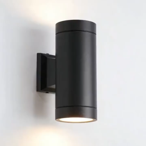 CHENBEN LED Wall Lamp Replaceable GU10 Bulb Tricolor Wall Light Outdoor IP65 Waterproof Garden Sources For Yard Gate Balcony Exterior Lighting