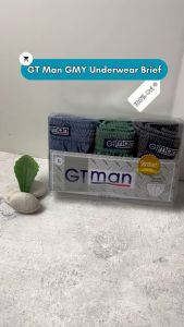 GT Man GMY - Celana Dalam Underwear Brief Pria - 1 Box isi 3 Pcs Warna