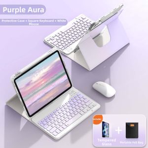 MENGMU | Bluetooth Magnetic Keyboard Case With Pen Slot Anti-drop Protection