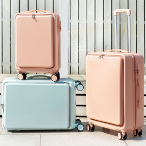 New 20"22"24"26 Inch Womens Large Laptop Travel Suitcase With Silent Wheels Trolley Rolling Luggage Code Lock Check-in Case Valises For Men Free Shipping