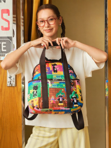 LeSportsac | Vintage Handcarry and Shoulder Backpack for Travel