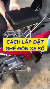 Ghế ngồi xe máy số trẻ em GHẾ ĐÔN SỐ INOX CAO CẤP LOẠI 1 KHÔNG GỈ