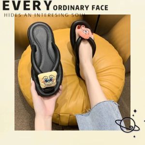 PiShops รองเท้าแตะเท่ๆ รองเท้าใส่ในบ้าน รองเท้าแตะหญิง มาแรงมาก เบา วัสดุ ทรงสวยน้ำหนัก การเงิน น้ำหนัก ตัวติดการ์ตูนเป็นน้องฟอง สุดฮิตใครตาม สีสวยมาก คุณค่าดี