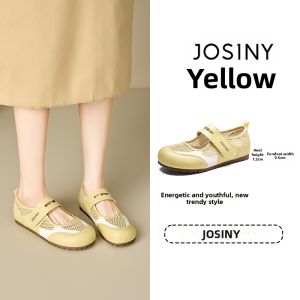 Josiny | Lightweight Soft-Soled Flat Ballet Mary Jane Shoes
