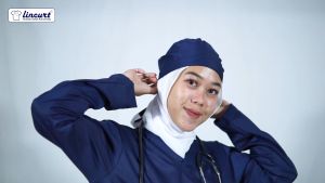 LINCURT - Doctor Scrubs Set Baju OK Lengan Pendek series Cito
