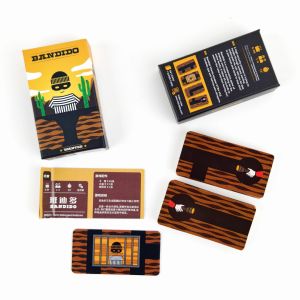Board Game Bandido Bandida1-4 Player Strategy Puzzle Card Parent-child Game Multiplayer Cooperative Party Family Tabletop Game