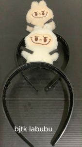 STIPA Bando Jepit Boneka Besar Karakter Hiasan Kepala Big Character Head Band Piece with Hair Clip Accessories Rambut Wanita Anak Labubu LZ