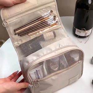 Makeup Bag Travel Organizer Hanging Storage Bag Waterproof Cosmetic Pouch
