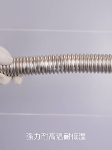 Yummy.miya Sink Drain Pipe Stainless Steel Flexible Outlet Anti Odor Tahan Lama Retractable Kitchen Bathroom Rumah Tangga