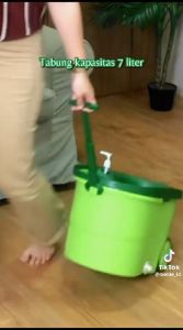 Alat Pel Lantai Super Mop BOLDe SOLANA Stainless Roda