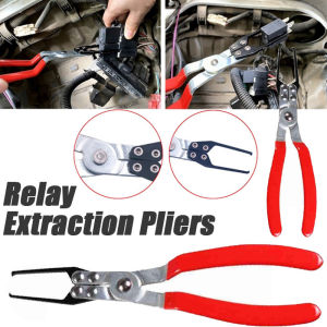 Universal Automotive Relay Disassembly Clamp Fuse Puller Auto Rep Car Remover Pliers Clip Hand Tool