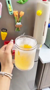 Frozen Beer Mugs (Set of 2) 7 oz Double Wall Gel Freezer Cups with Handle Break-Resistant Insulated Beer Mug
