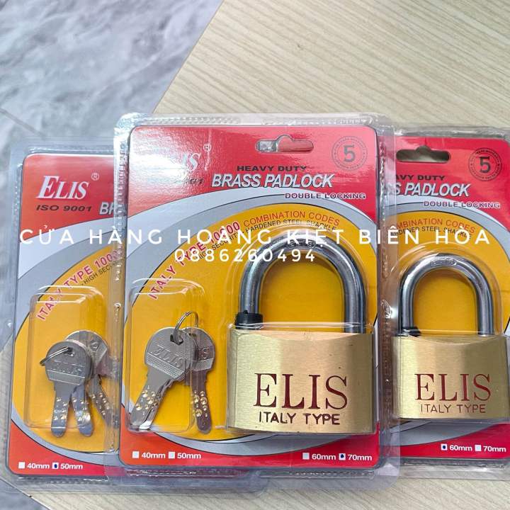 Ổ Khóa Bấm ELIS Chìa Điện Tử/ Chìa Hỏa Tiễn Chính Hãng | Lazada.vn