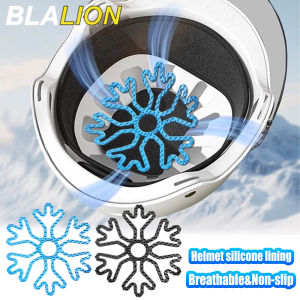 BLALION Motorcycle Helmet Silicone Lining Flexible Deformation Resistant Cycling Helmet Lining Heat-resistant Well-ventilated