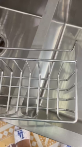 Kệ để đồ rửa chén gác bồn mẫu lớn inox 304 siêu dày