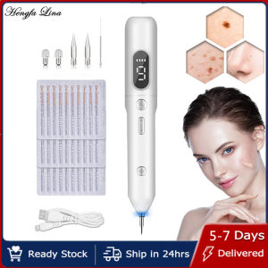 Hengfa Lina Upgrade Mole Remover Pen Portable Skin Tag Remover Pen with 9 Strength Levels for Face Body Wart Freckle Nevus Spot Treatment