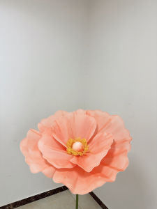 Yu Meiren Big Paper Flower Ornamental Flower Window Art Gallery Shopping Mall Decoration Ornamental Flower Art Activity Layout Giant Artificial Paper Flower