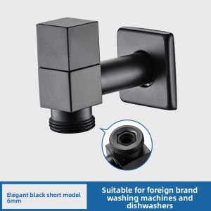 MEIZIJIE | Copper Cold Water Faucet for Washing Machine and Mop Basin 1/4 to 1/6 inch