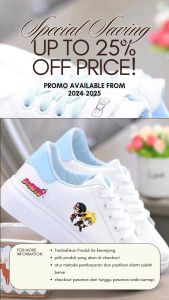 Sepatu Sneakers Anak Perempuan Laki Laki Boruto Sarada Sekolah SD TK Cewe Kekinian Terbaru Import Gaya Korea Umur 3-11 Tahun