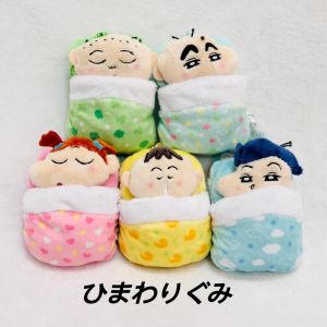 ชินจังจอมแก่นสไตล์ญี่ปุ่นตุ๊กตายัดนุ่นสำหรับแต่งตัวเครื่องประดับแบบห้อยสำหรับทารกเครื่องประดับห้อยคอสไตล์นินนี่เจิ้งหนาน