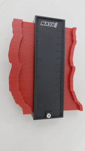 NASHI ตัวลอกแบบ 5" เกจคัดลอกแบบ เกจคัดลอกชิ้นงาน ลอกแบบไม้บรรทัด พลาสติกเขียนแบบ ส่งจากไทย