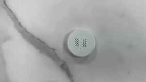 Zigbee Vibration Sensor Detection Sensor with Tuya SmartLife App Notification Real-Time Motion Shock Alarm Record