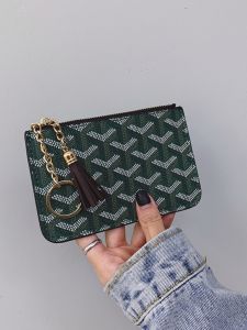 Short Zipper Coin Purse Key Holder Card Bag Handbag Compact Wallet for Men And Women Practical Everyday Carry Durable PU Leather